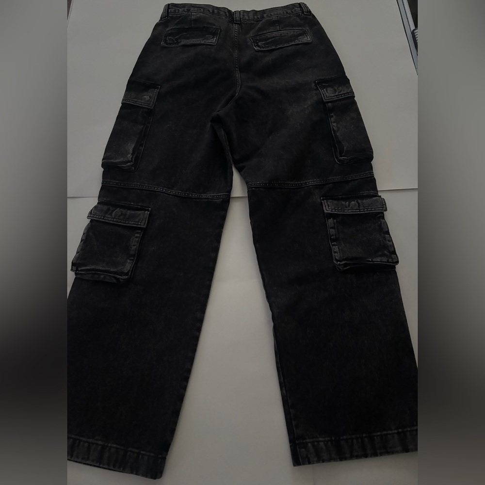 H&M Dark Cargo Pants for Men